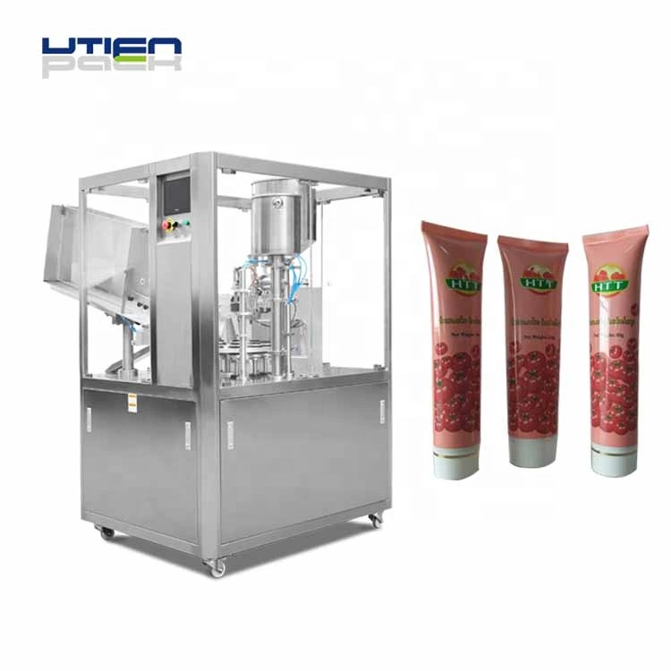 Thin Heavy Sauce, Honey, Paste Filler Sealer Machine in Tubes for Sale