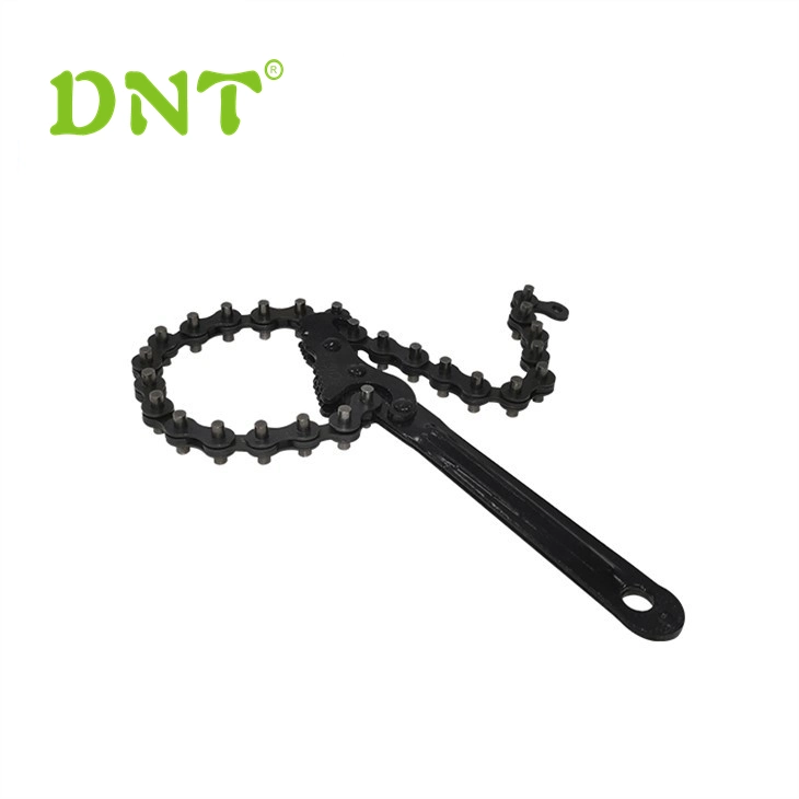 DNT Chinese Manufacturer Automotive Tools 9in Chain Adjustable Oil Filter Removal Tool for Car Repair