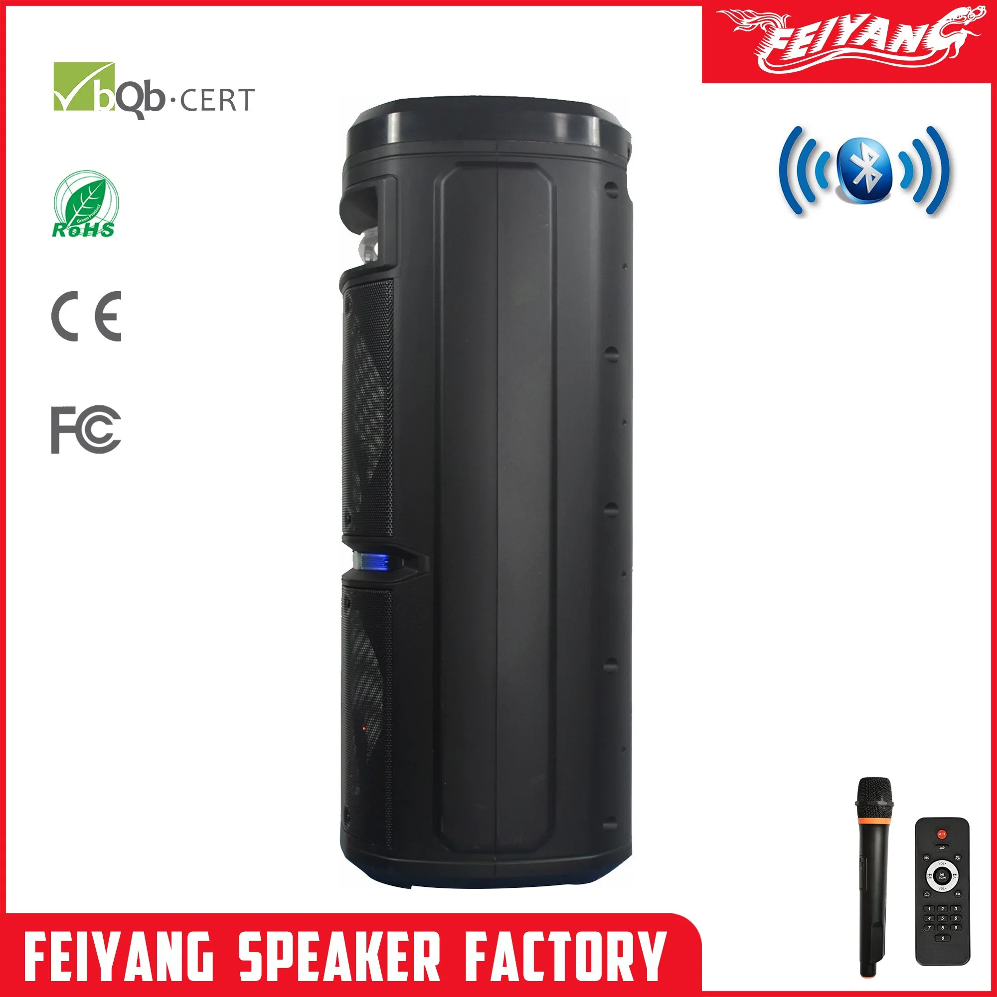 Feiyang Speaker Top Amplifier Outdoors DJ Sound Box Party Bluetooth Speaker