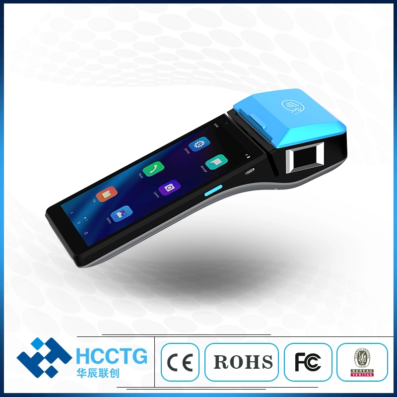 Bluetooth 5,0 4G Android 11,0 Handheld Payment ESC/POS Systems Mobile Fiscal POS Terminal mit 6,0 Zoll Touchscreen Z500