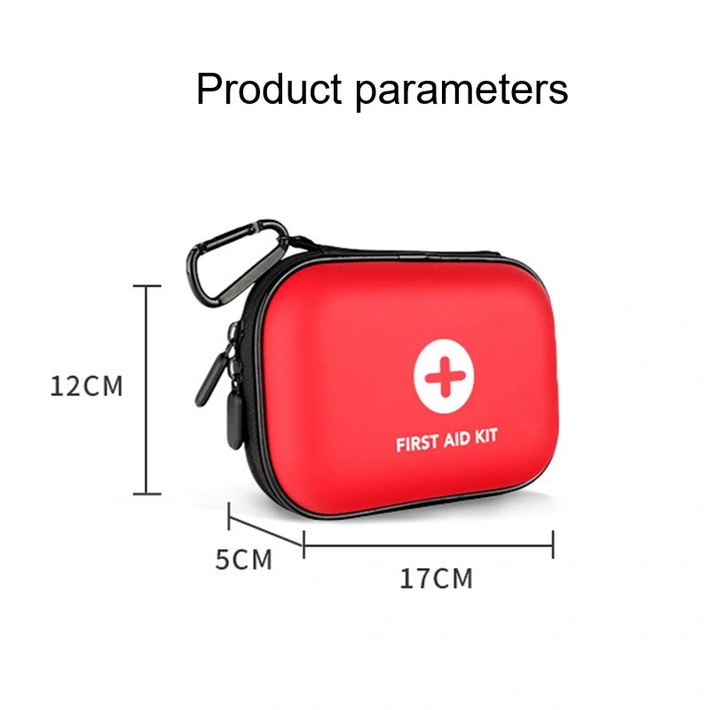 Winter Outdoor First Aid Kit Waterproof EVA Case and Bag Ideal for Car, Home, Boat, School, Camping, Hiking, Office, and Sports