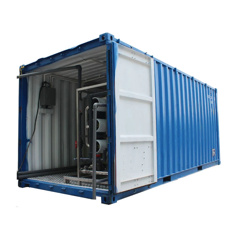 Solar Containerized Sea Water Desalination Plant Swro Mobile Seawater Desalination Machine