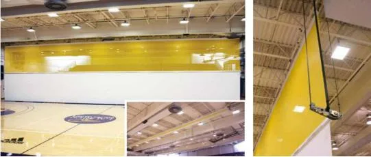 New Product for Sports Equipments Hall Divider Net Division Curtain