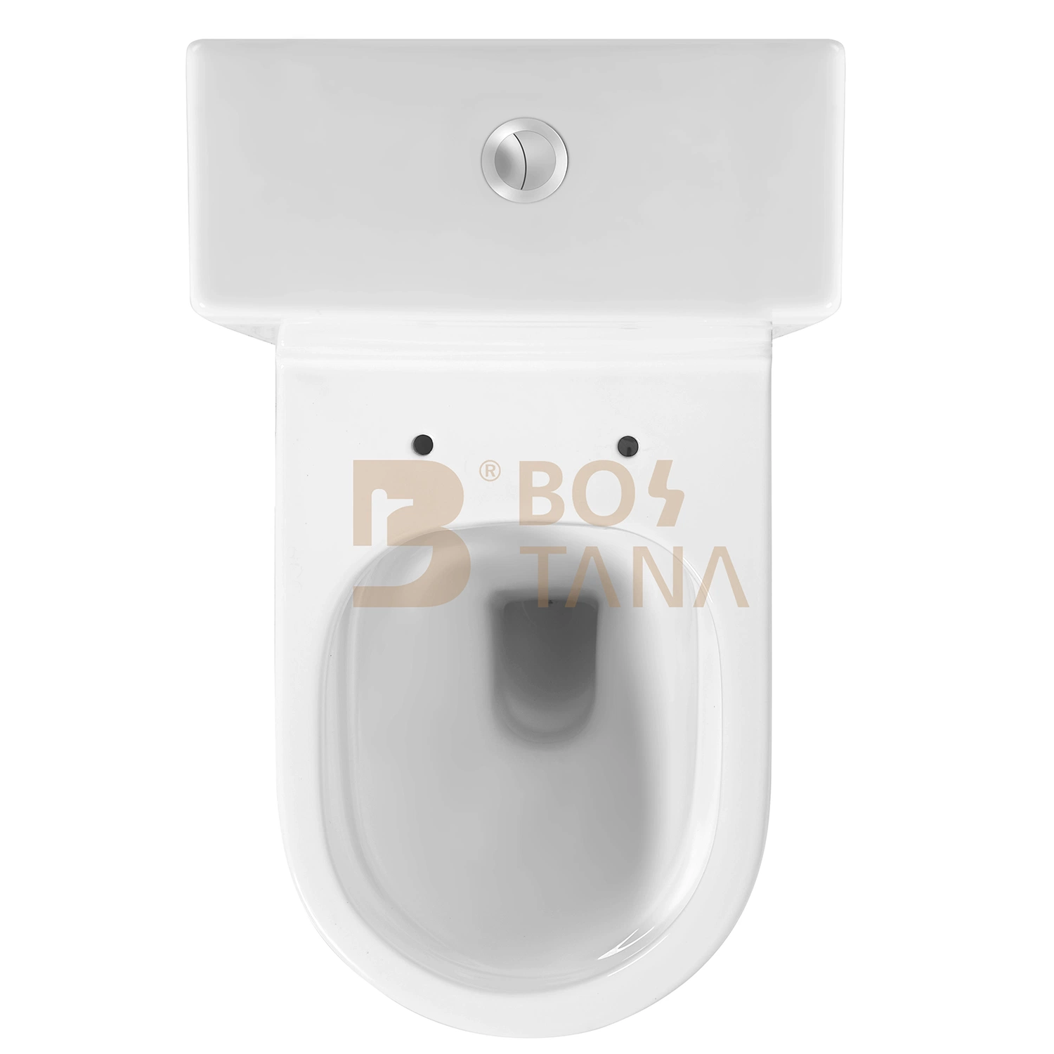 Western Style Ceramic Sanitary Ware Suit Two Piece Toilet Bowl Bathroom Wc