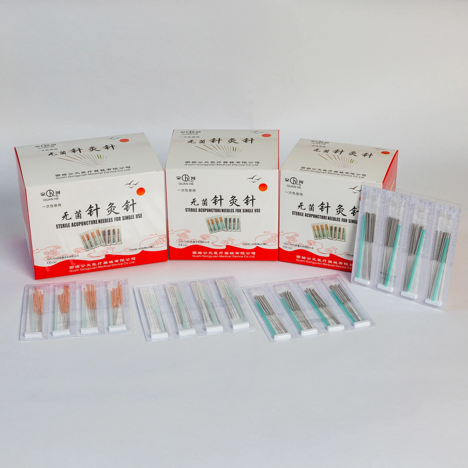 Professional Supplier Disposable Sterile Acupuncture Needles for Medical with Silver Handle