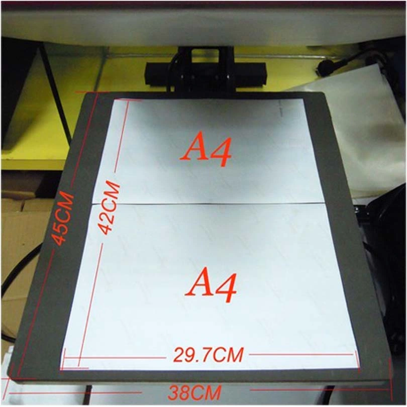 Tamanho A3 elevado calor de qualidade Pressione a máquina de transferência de calor da Máquina para T-shirt Impressão por sublimação térmica (38*45cm)