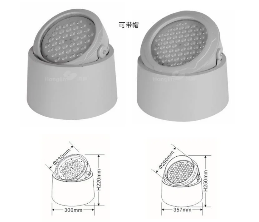 36W exterior IP65 LED impermeable paisaje árbol Spot Jardín exterior Lámpara de inundación