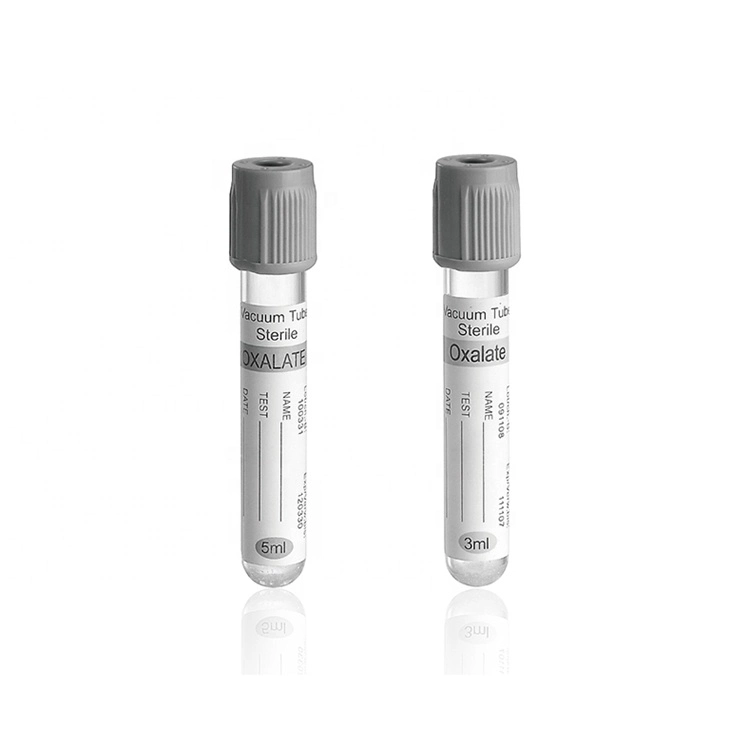 Economic and Safety Medical Gray Glucose Blood Tube for Collection