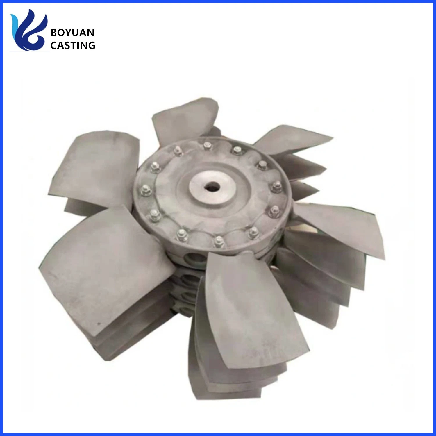 Lame de turbine de ventilateur axial en alliage d'aluminium