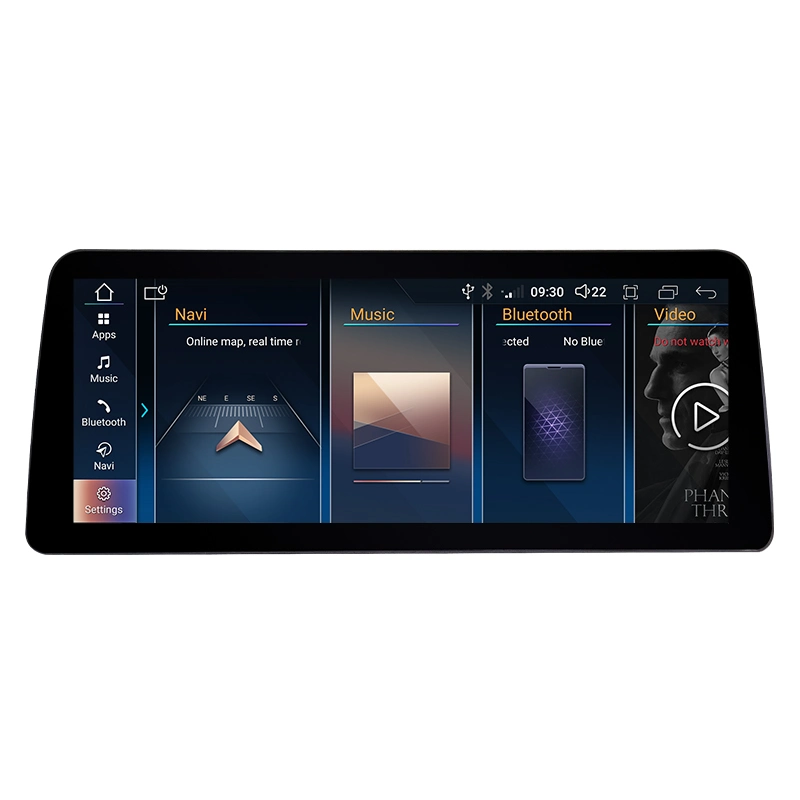 Navegação GPS para automóvel Coika 12.3 Android para BMW F30 F31 F32 F33 F34 F36 2012-2016 Leitor de rádio CarPlay