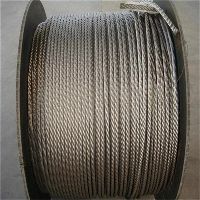 304 316 7X19 Stainless Steel Wire Rope Diameter 8mm