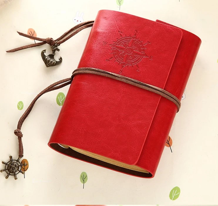 High-End Free Sample Customized PU Leather A5/A4/B5 Notebook with Printed Logo