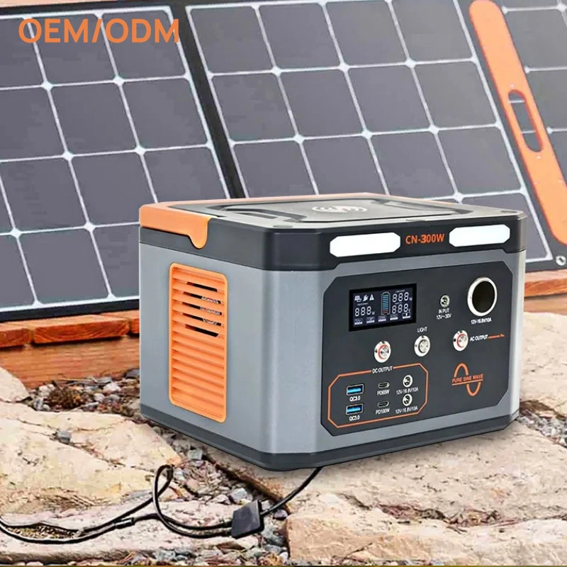 Akku 300W/500W/1000W/1500w/2000w Handy-Ladegerät Telefon wiederaufladbare Notfall Solar tragbare Strom Generator versorgen