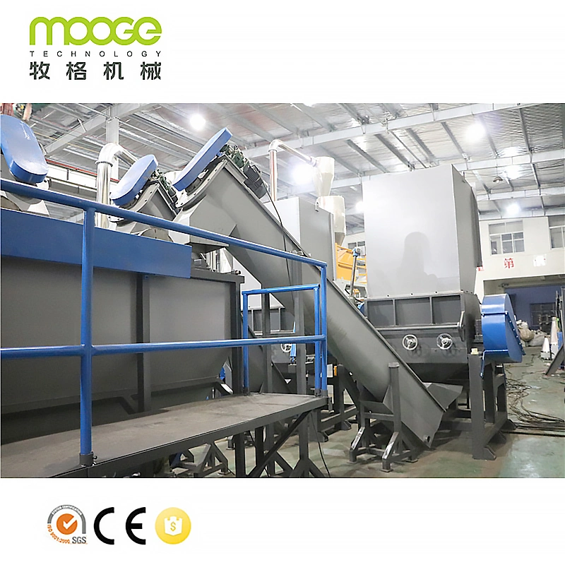 High Productivity 3000kg/H Food Grade Plastic Pet Bottle Recycling Production Washing Line