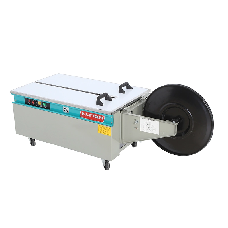 Low Type Semi-Automatic Box Strapping Packaging Machine