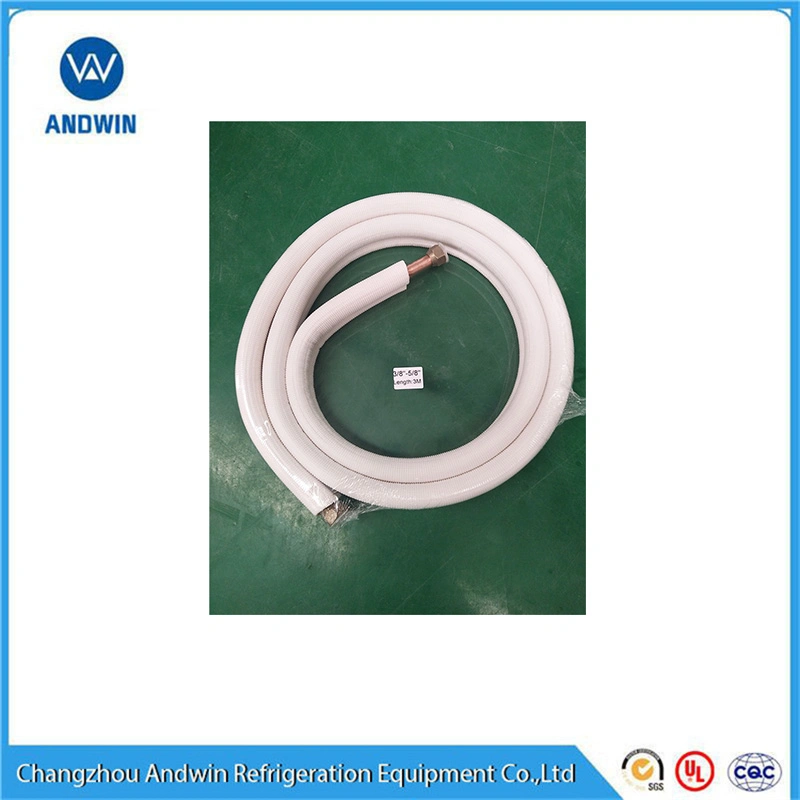 Air Conditioner Cu-Alu Welded Insulation Pipe Copper Pipe