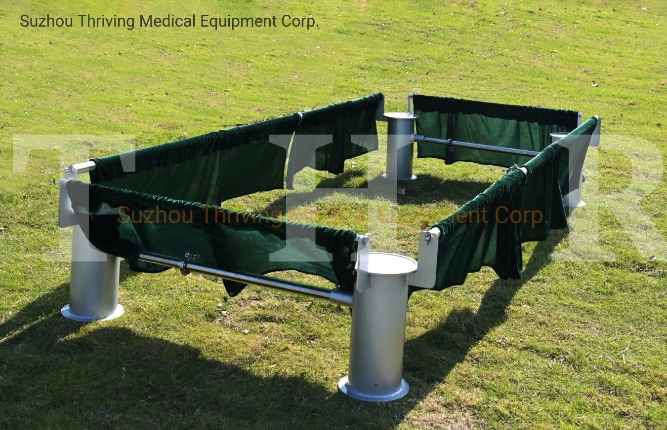 Funeral Products Casket Lowering Device with Stands for Cemetery (THR-LD001)