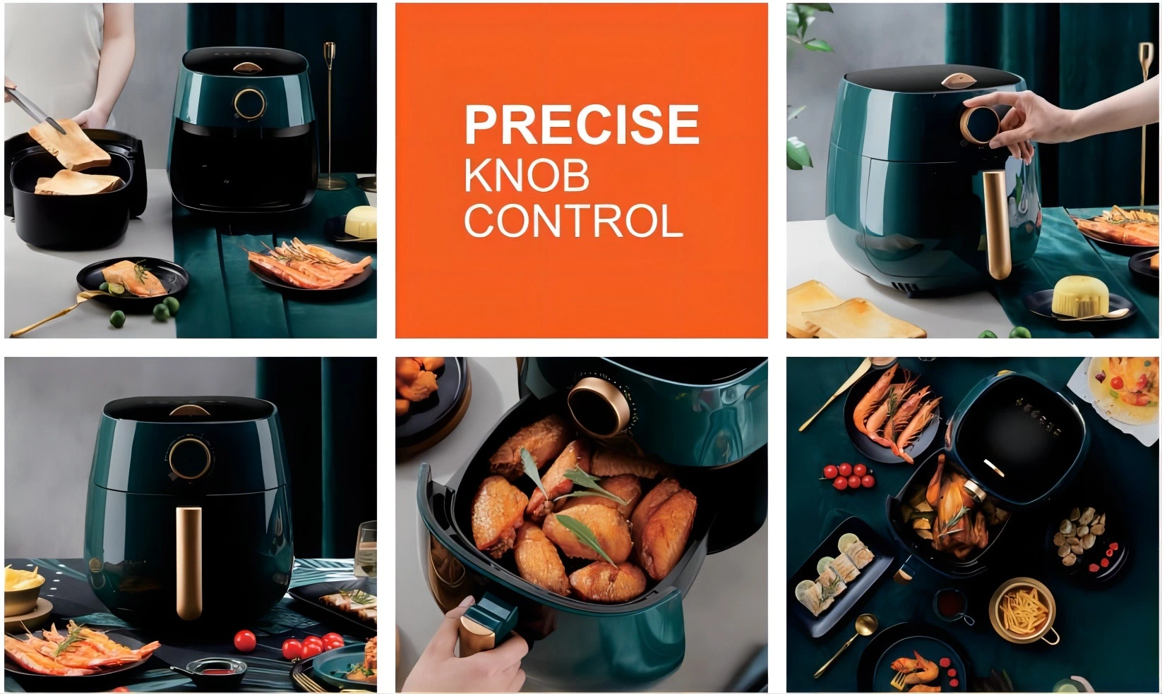 Control-Powerful Digital nuevo hogar/Hogar Cocina Uses-Electric Airfryer/appliances/Herramientas Machines-Power