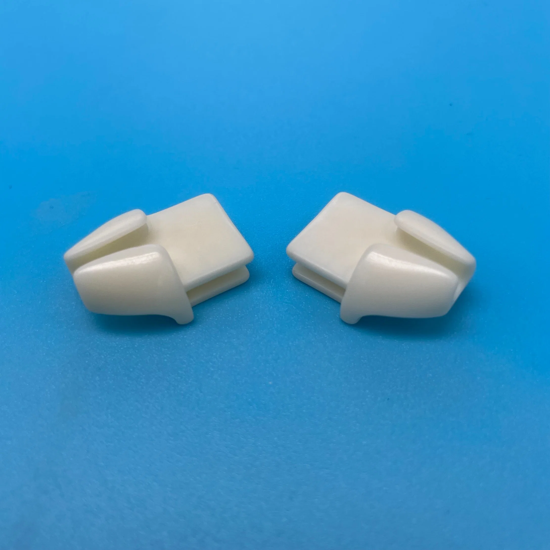 95 Alumina Ceramic Irregular Wire Guide Customized Size White Al2O3 Textile Machinery Special-Shaped Part