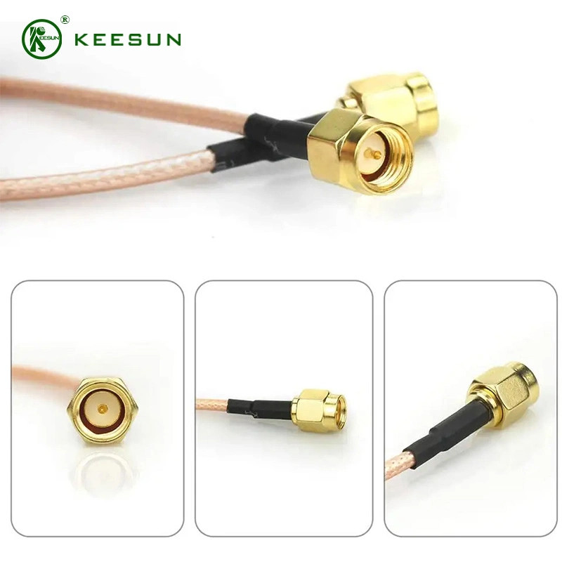 RG178 Low Loss Line SNA Male auf I-Pex MMCX mit 178cable 150mm