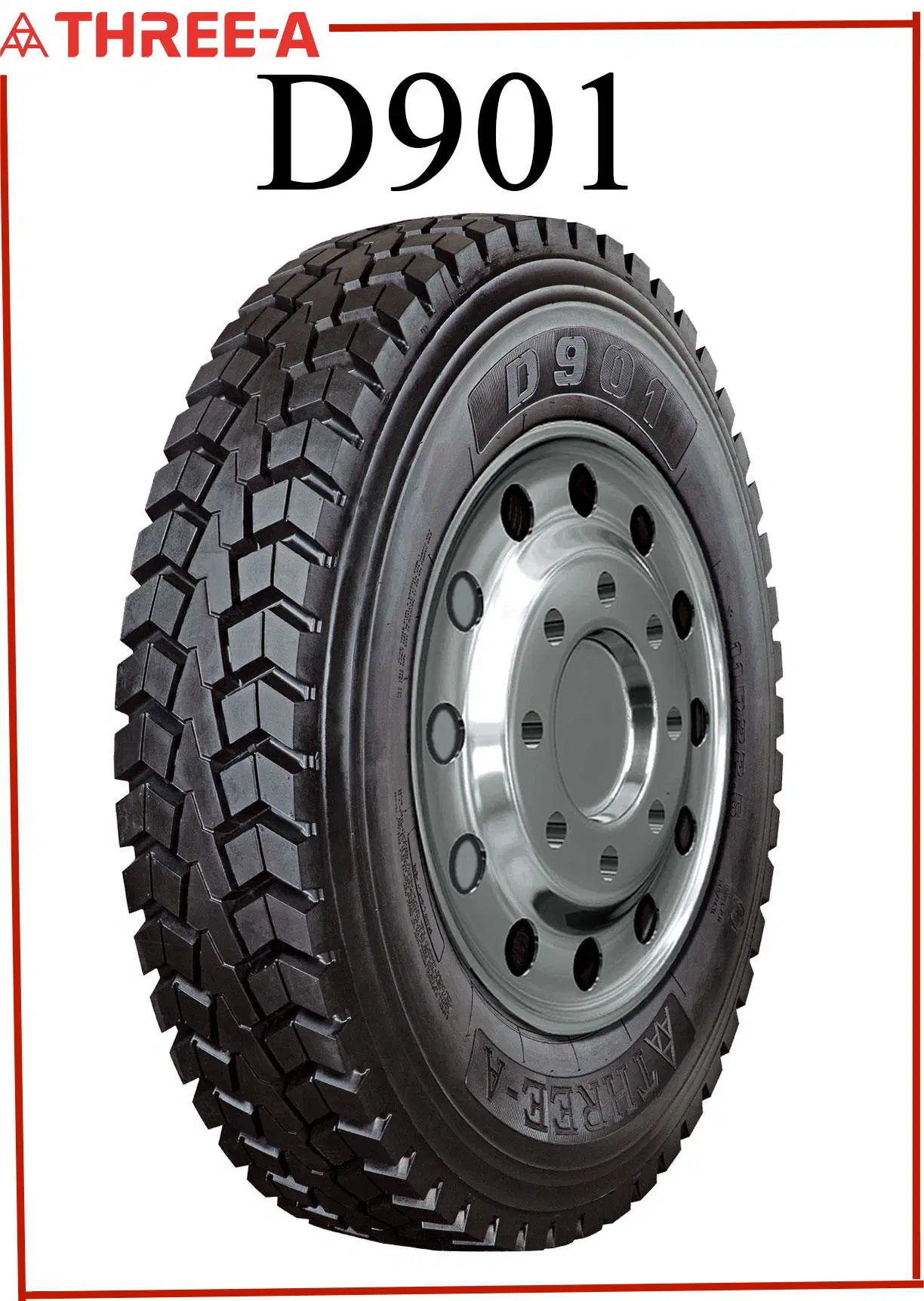 Three-a Brand Truck Tire 11r22.5 11r24.5 215/75r17.5 235/75r17.5 D901