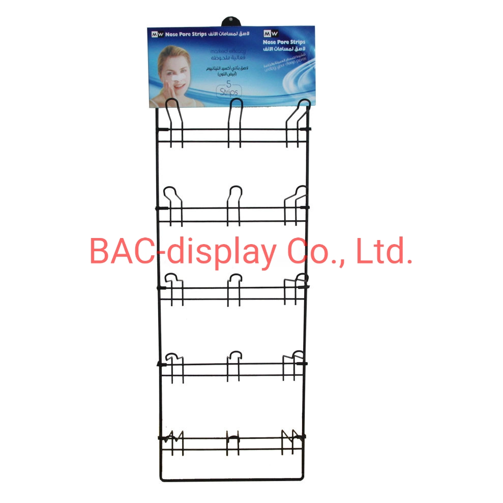 Metal Wall Hanging Cosmetics/Skin Care Products Display Rack