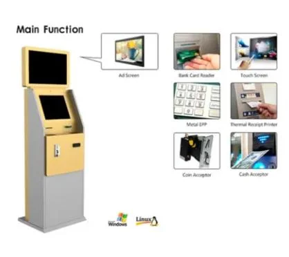 Manufacture High Tech Self Check in Kiosk with Room Card Dispenser