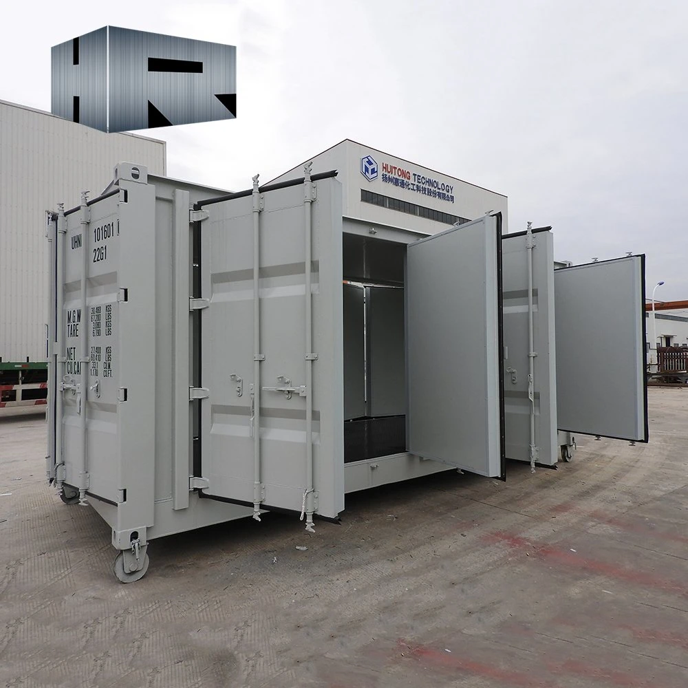 ISO Puerta lateral especial Abrir contenedor de almacenamiento de mercancías peligrosas 20ft