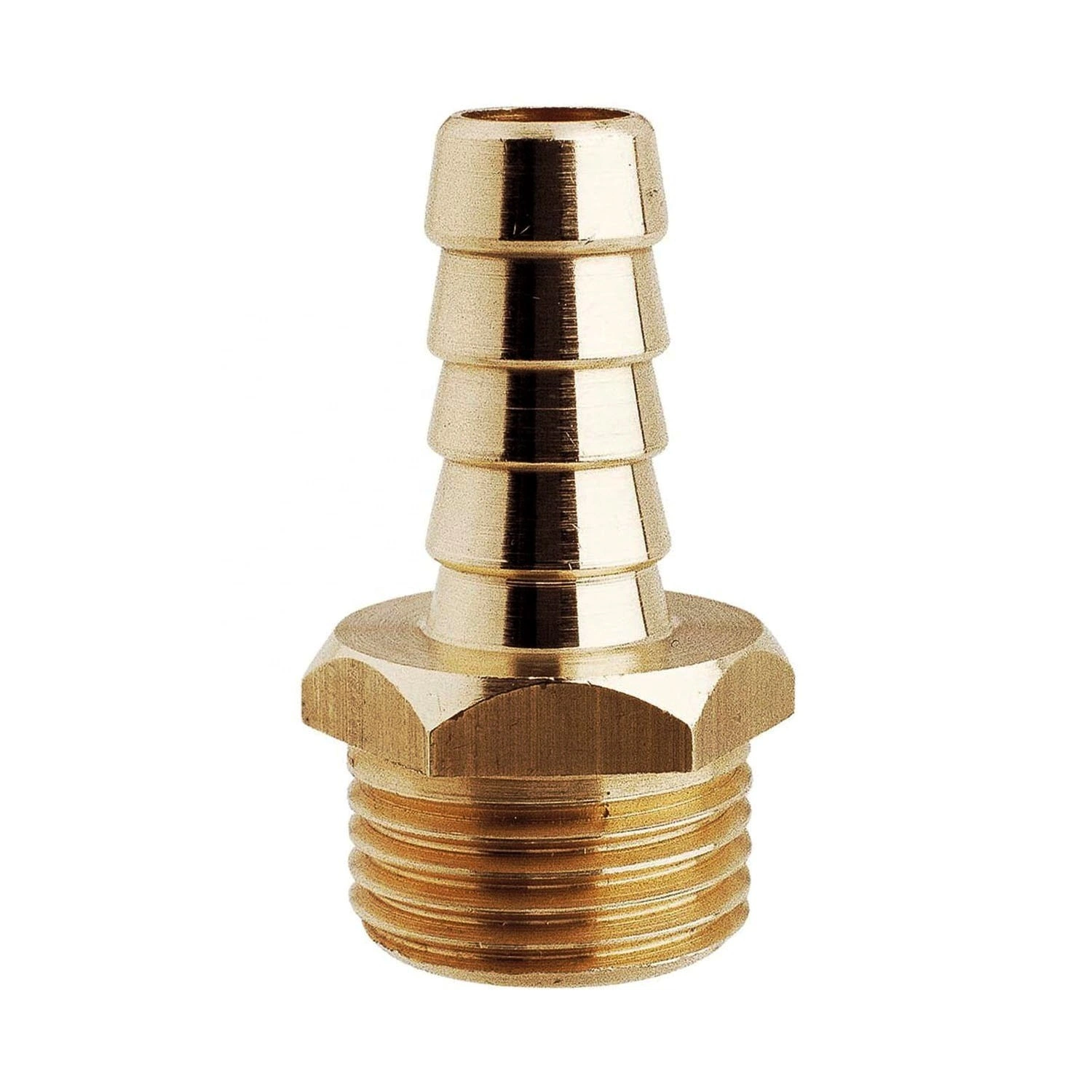 CNC Machining Brass Hose Male Female Nipple Barb Fittings