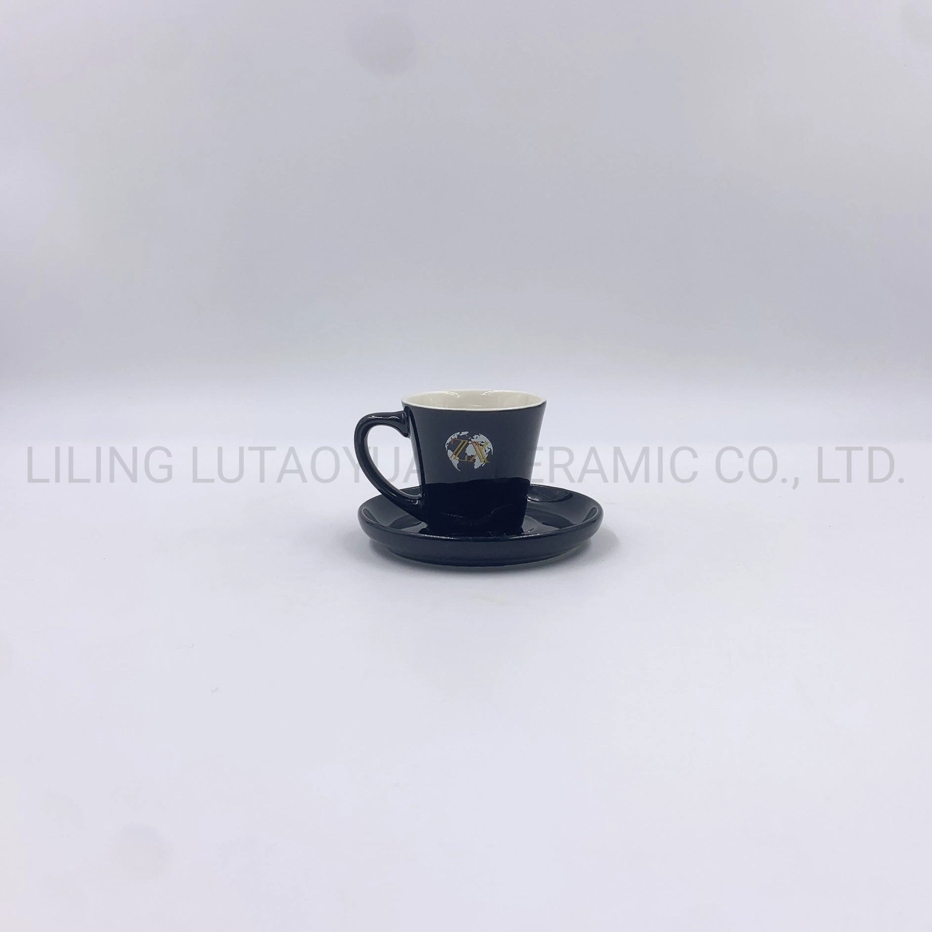 Porcelain Dinnerware Set/China Wholesale/Supplier Deep Blue Global Teaset Coffee Milk Kitchen Utensils Decoration with Customized Color Pattern Logo and Designs