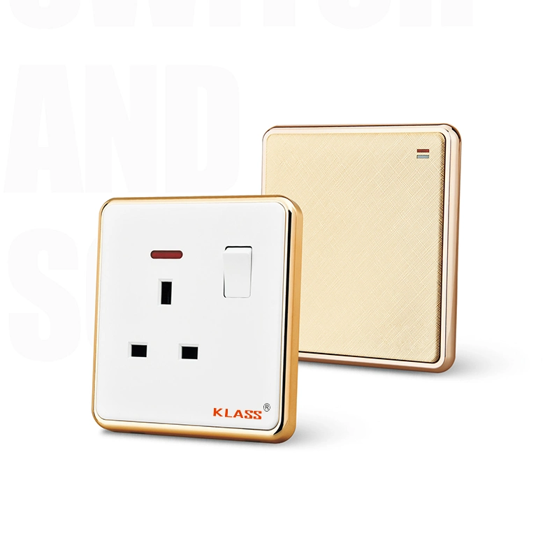 The Newest Universal Outlet 10A 2+3 Pin Wall Electric Socket with High quality/High cost performance  Socket