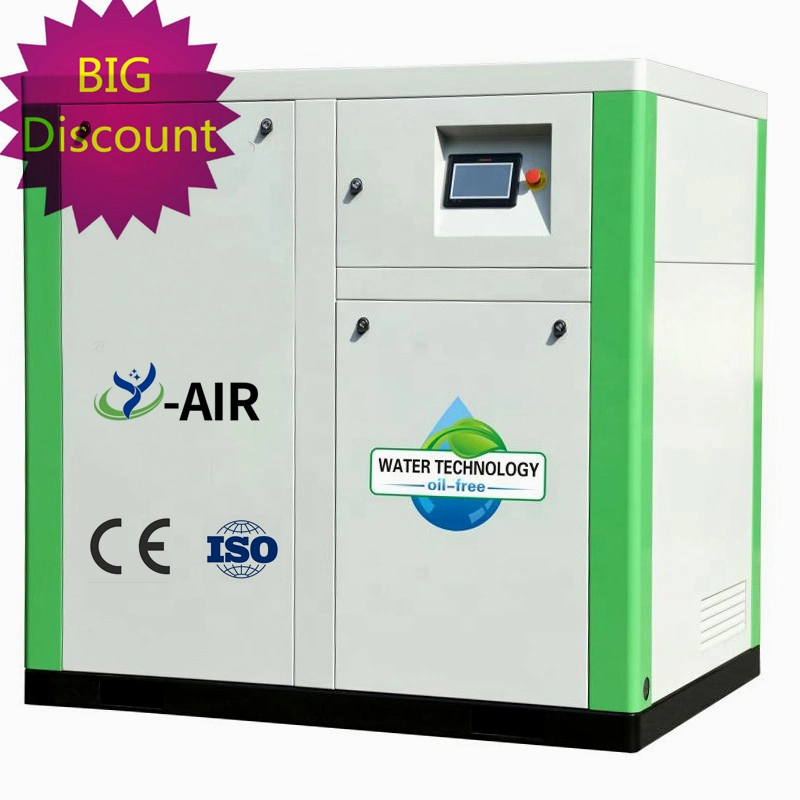 China Outstanding High/Low Pressure Industrial Electric Oil Free Small Silent Rotary Screw Italy Air Compressor 7.5kw 10HP 8/13/16/30 Bar Price