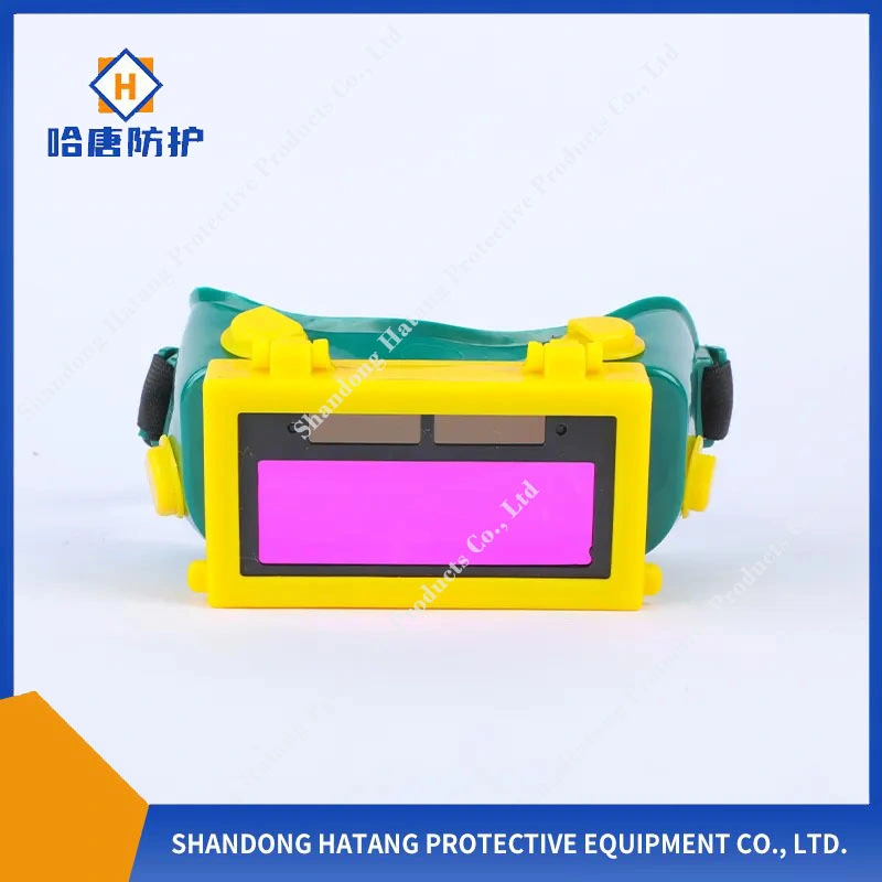 Auto Darkening Welding Helmet Eye Automatic Anti-Glare Electric Solar Darkening Mask Safety Welding Goggles Lens Glass Blue