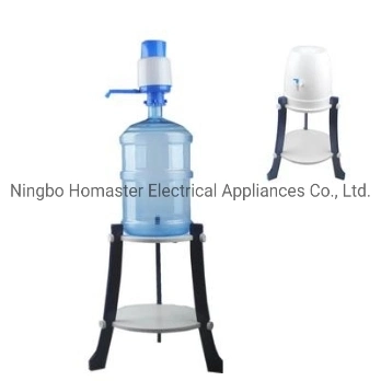 dispensador de agua de plástico de escritorio portátiles Mini Soporte para botella de estante de la botella de agua (Y MMJ)