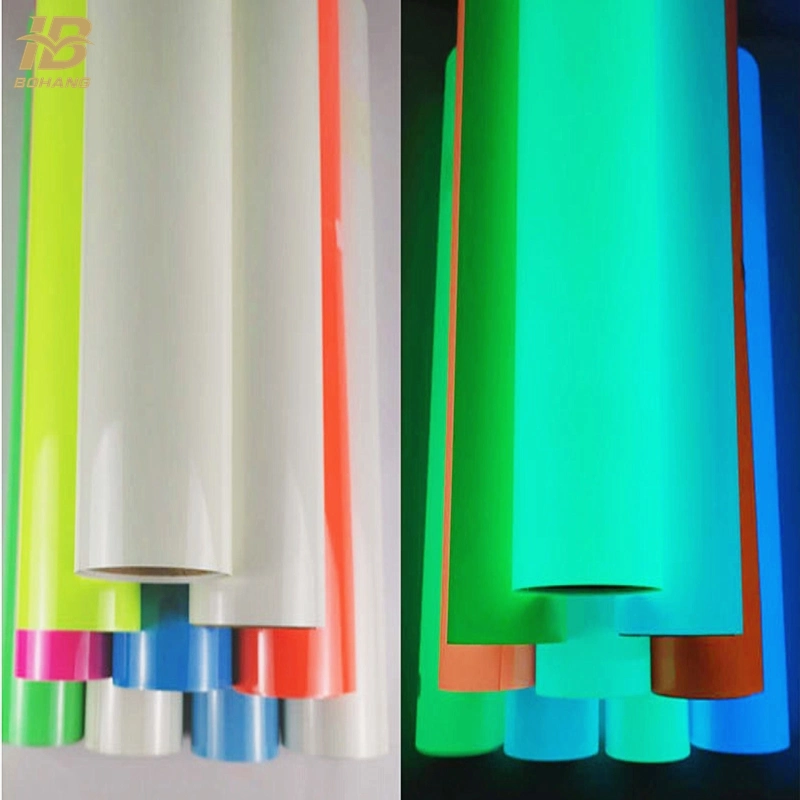 PU Glow in The Dark Luminous Heat Transfer Vinyl Paper