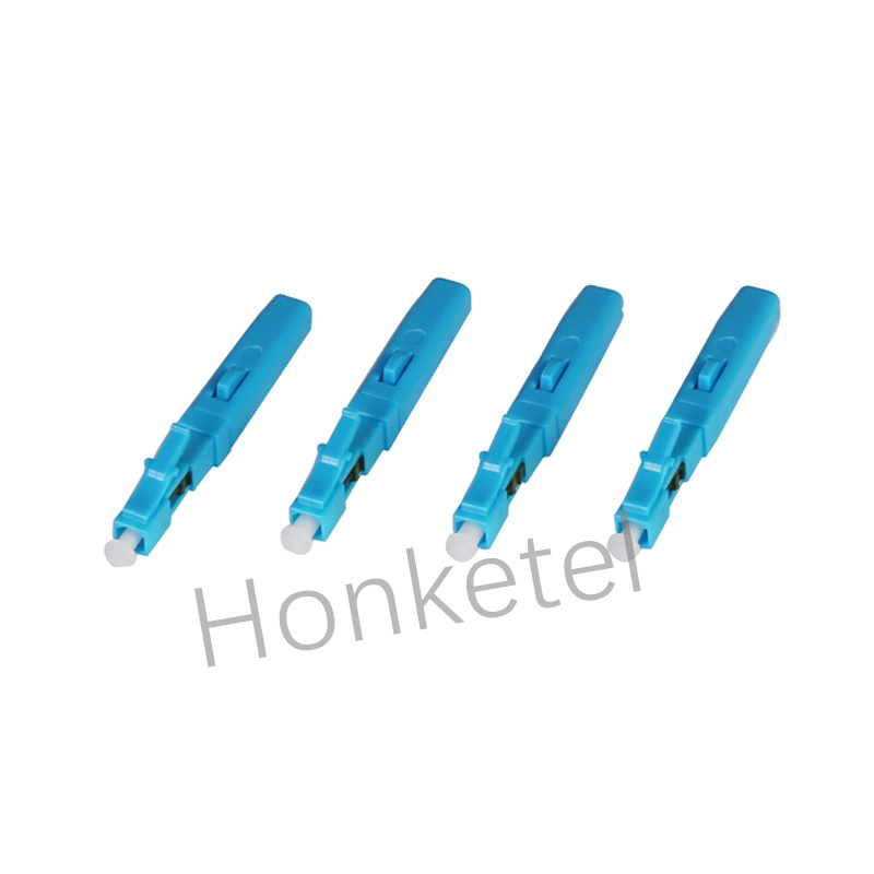 Quick Assembly Single Mode LC Fiber Optic Fast Connector for FTTH