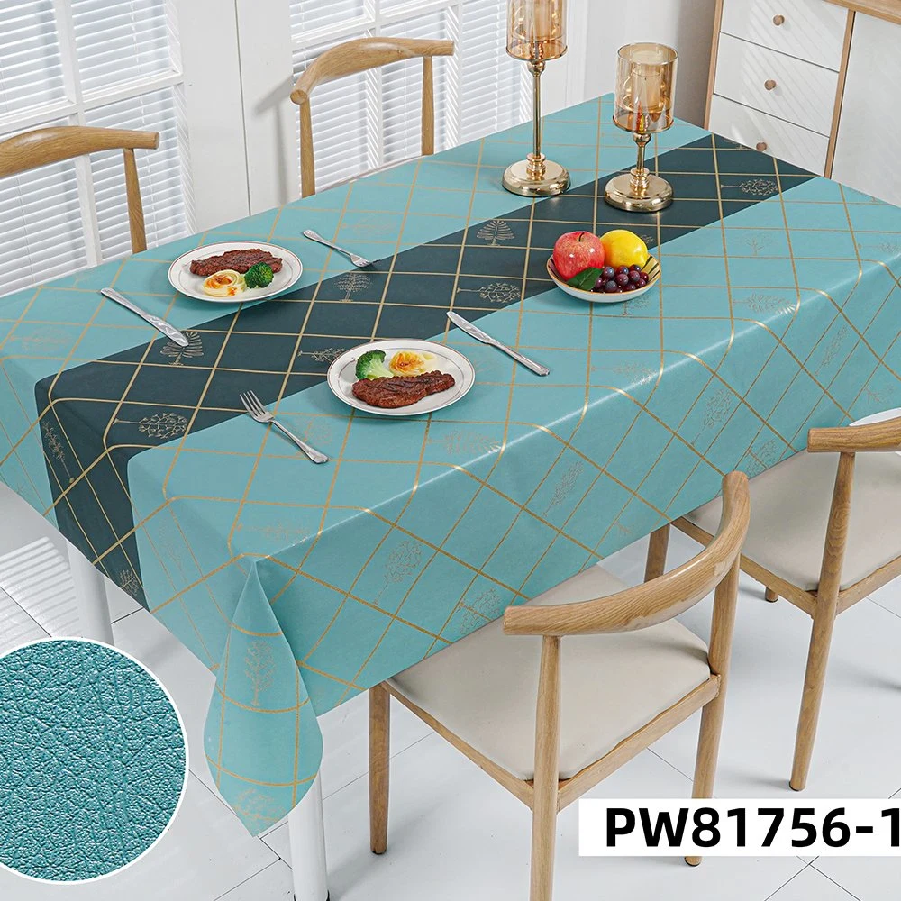 High quality/High cost performance  Hot Sale PVC Decorative Leather Tablecloth