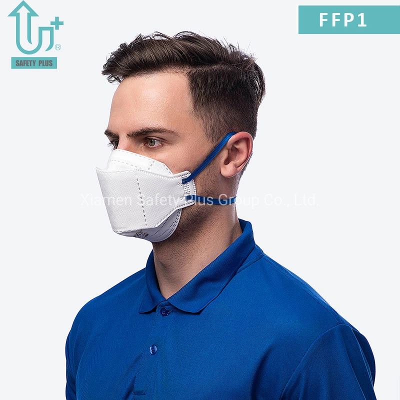 CE En149 pinza de nariz ajustable y la comodidad de la nariz de PU Pad filtrados Non-Woven FFP2 Mascarilla respirador desechable