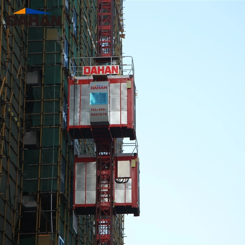 SC Series Doble Cages Construcción Ascensor edificio con mejor Precio