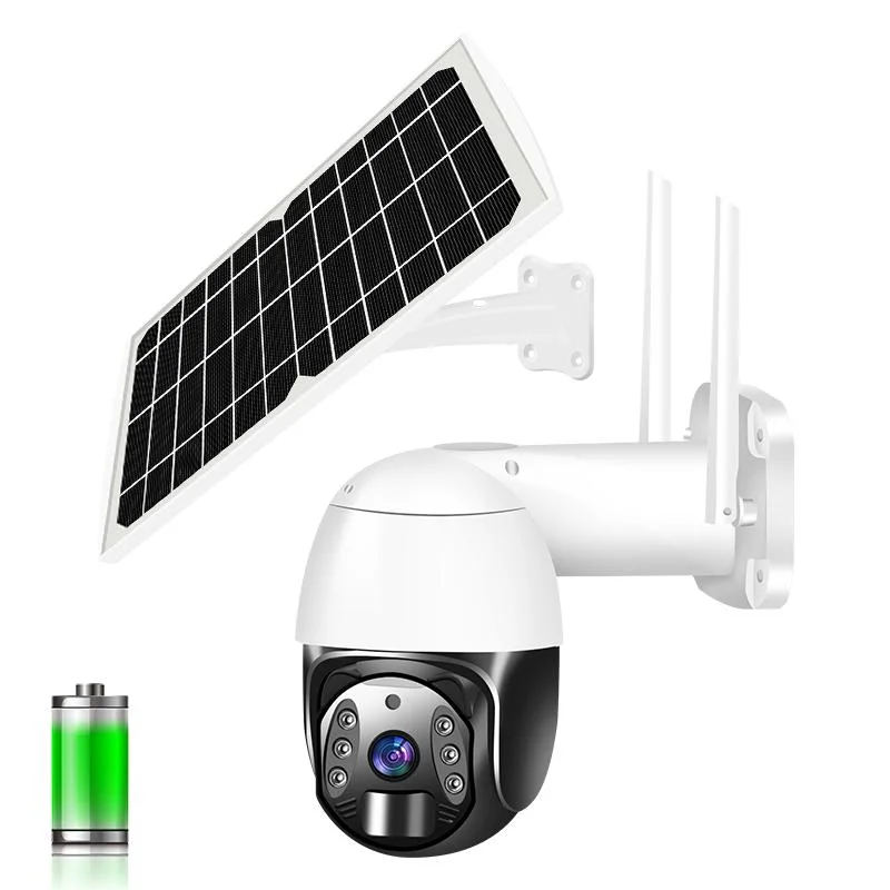 Système de sécurité CCTV caméra PTZ extérieur étanche module Cat4 3MP Carte SIM 4G caméra solaire aucun câble Tuya CCTV nécessaire Caméra HD