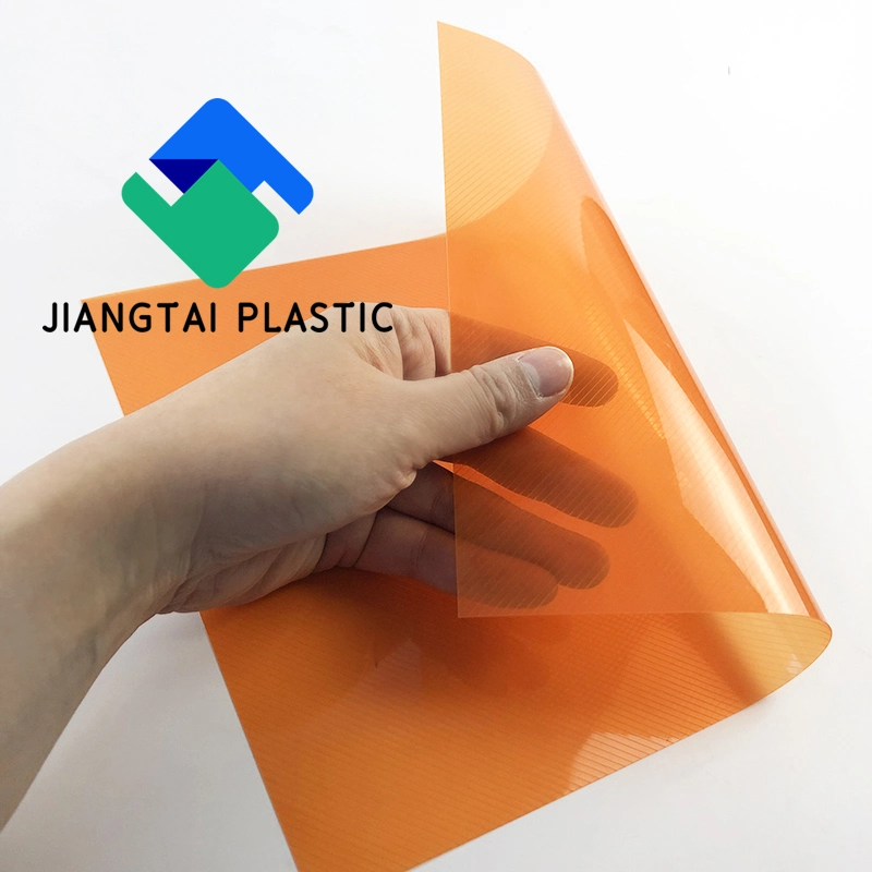 Jiangtai Plastic A4 Diagonal PP Sheet Lined Plastic Polypropylene Sheet for Notebook Cover