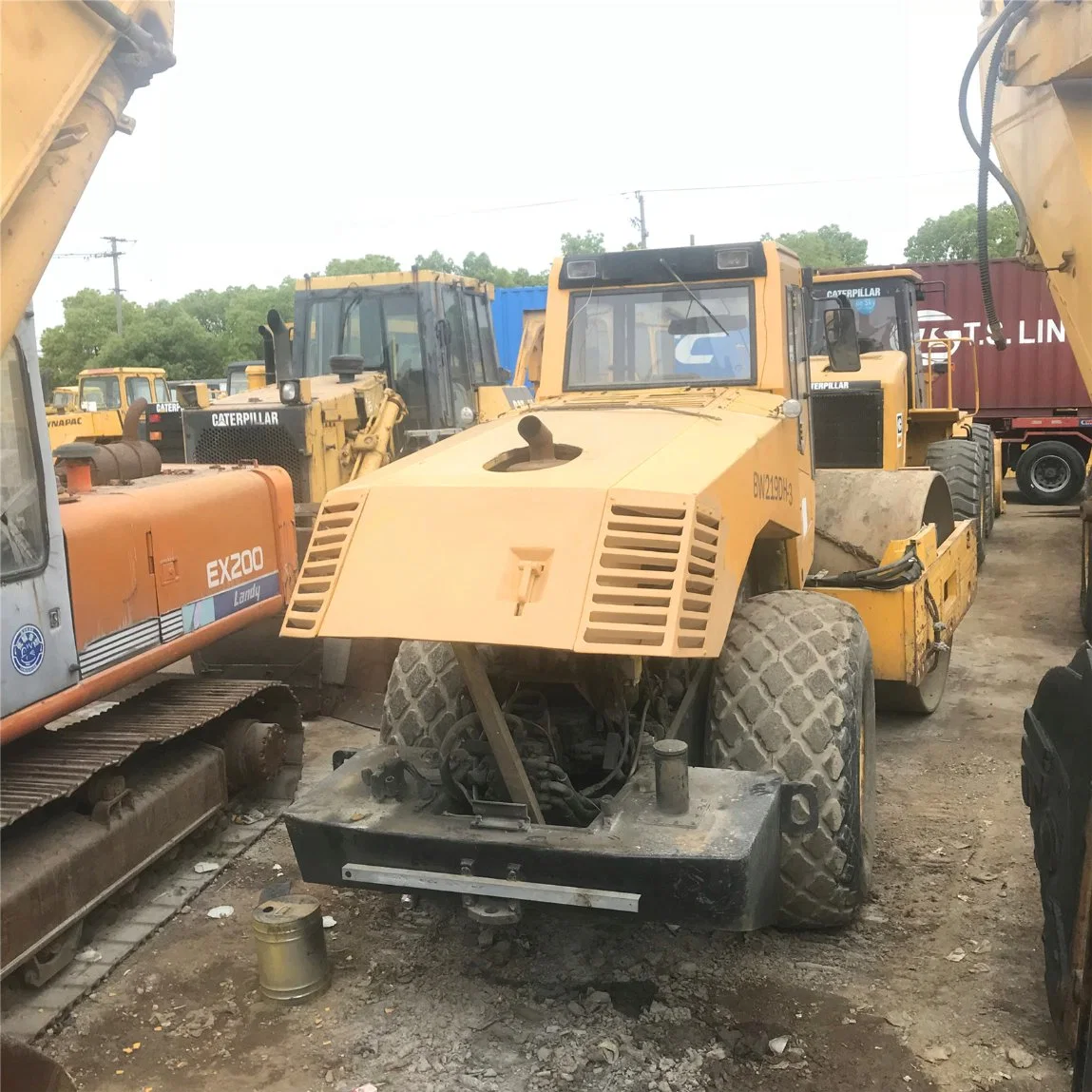 Used Bomag Bw219dh-3 Road Roller in Excellent Working Condition with Reasonable Price. Secondhand Bw217, Bw202ad-2 Soil Compactor on Sale.