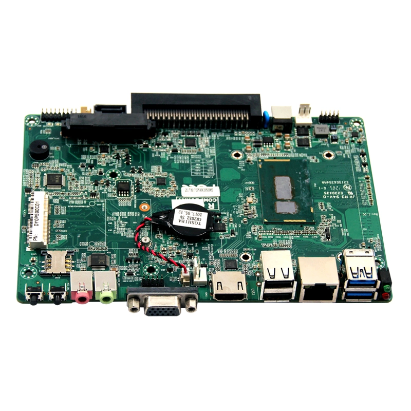 Gaming Motherboard I3-4010u DDR3 HD VGA Main Board 1000m LAN 4USB SATA Msata 2.5inch Mini Pcie OPS Motherboard