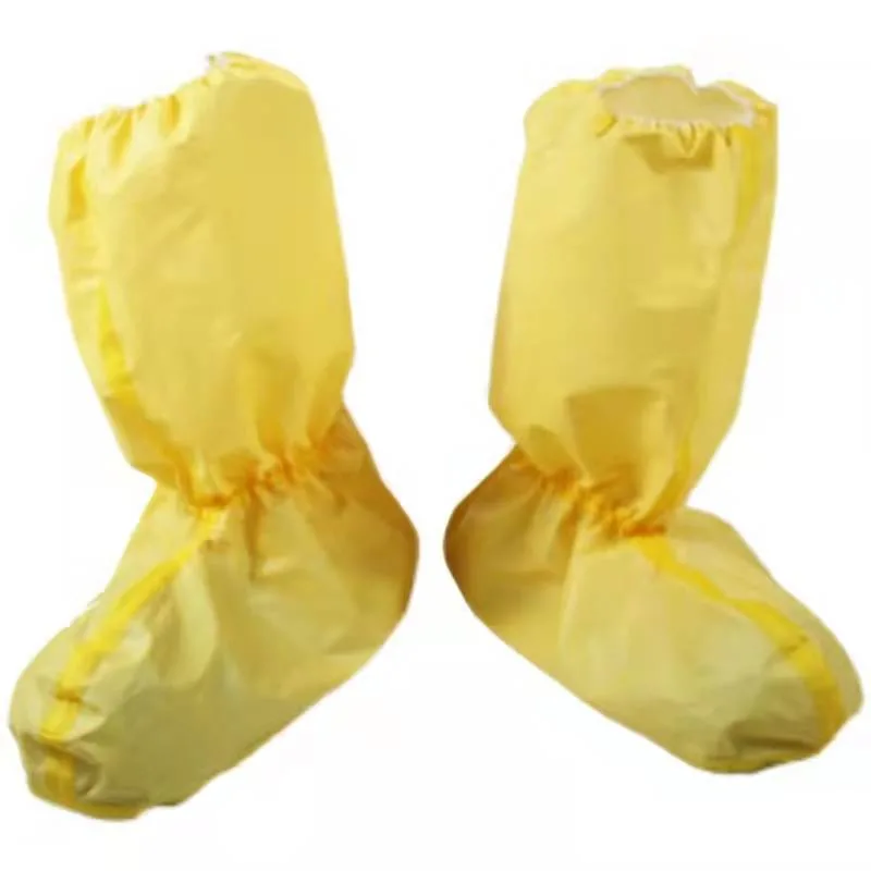 Industrial Use Yellow Disposable Boot Cover High Protection Level Boot Cover