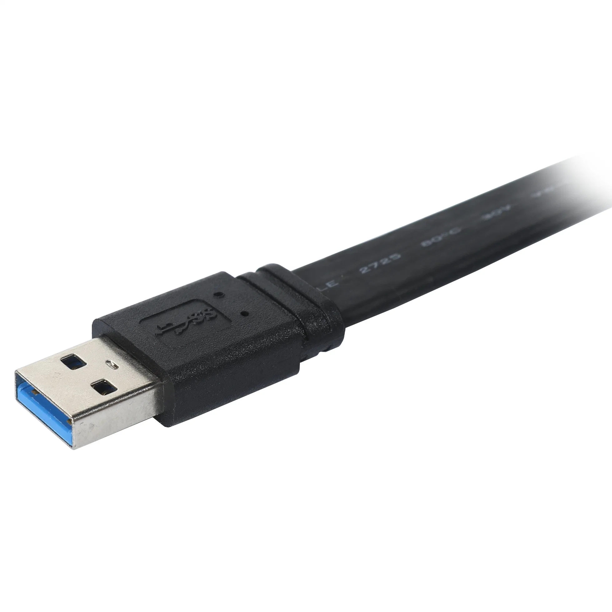 Factory Price Blue USB3.0 Am to Bm Flat Data Cable