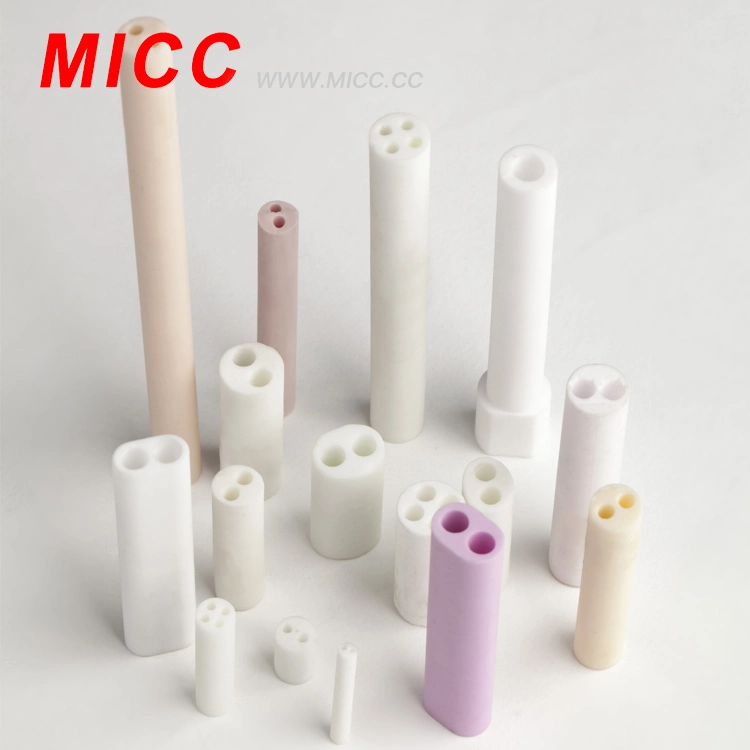 High Temperature Thin Ceramic Tube 99% Al2O3