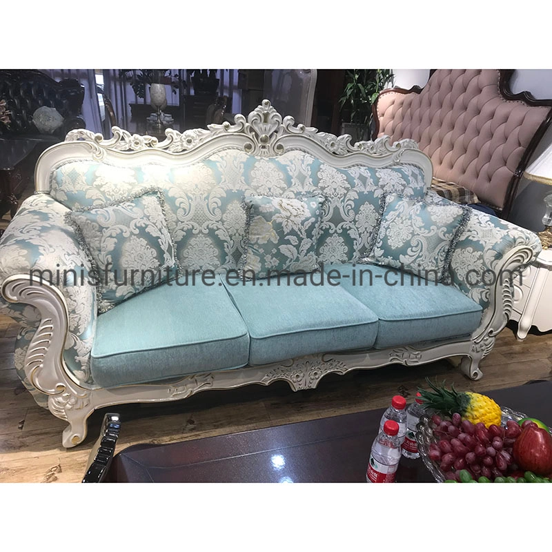 (MN-SF108) Elegant French Style Living Room Sofa Furniture