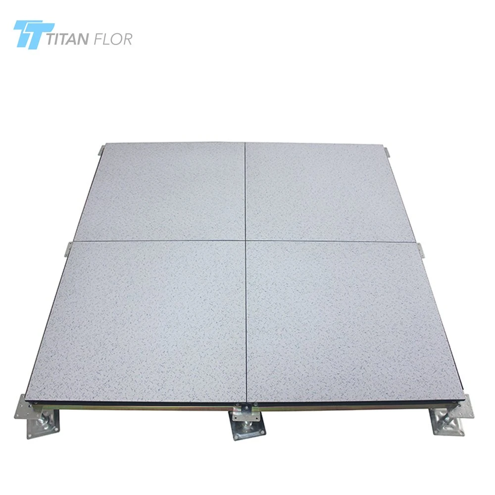 Antistatic Steel Floor Raised Floor with Surface HPL PVC Tiles