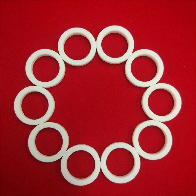 Customized Vacuum Use Macor Machinable Glass Ceramic Insulator Ring Sleeve