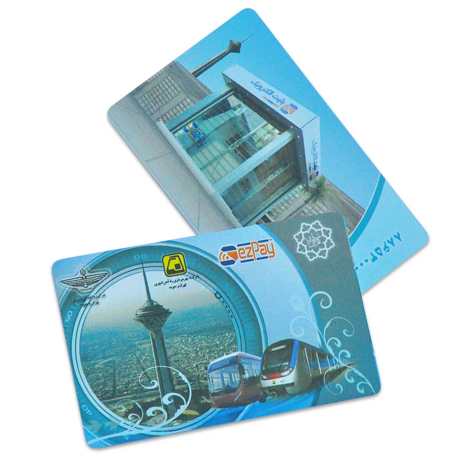 Acesso ao controlo do Hotel RFID Smart Transportation sem contacto e de alta qualidade em PVC Cartão NFC